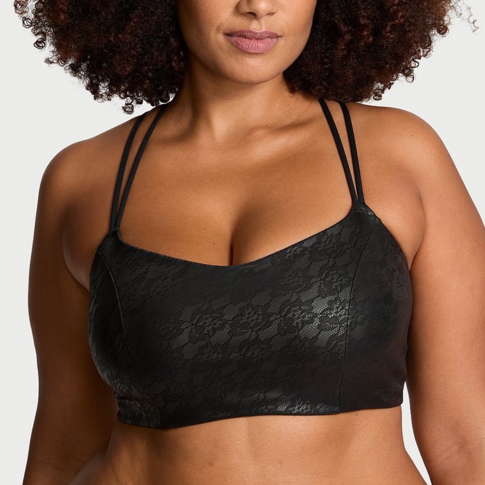 Victoria's Secret Black Lace Bandeau